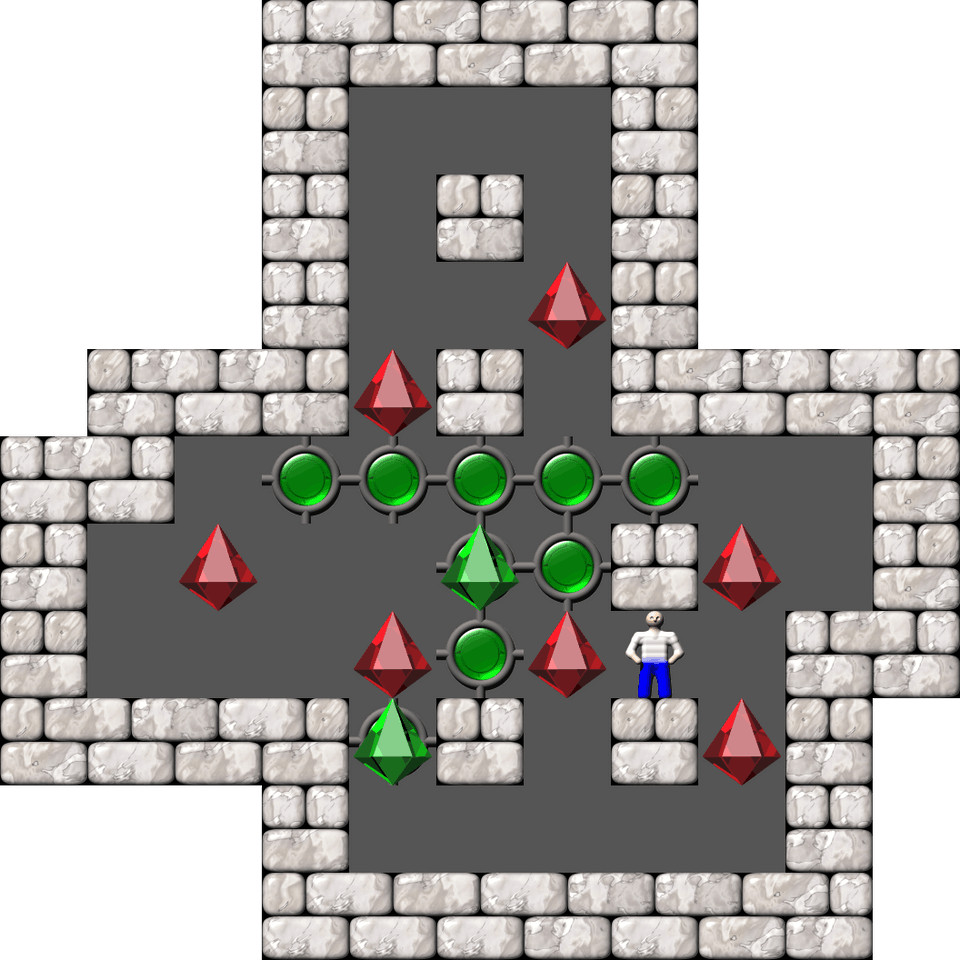 Sokoban Kevin 18 level 76